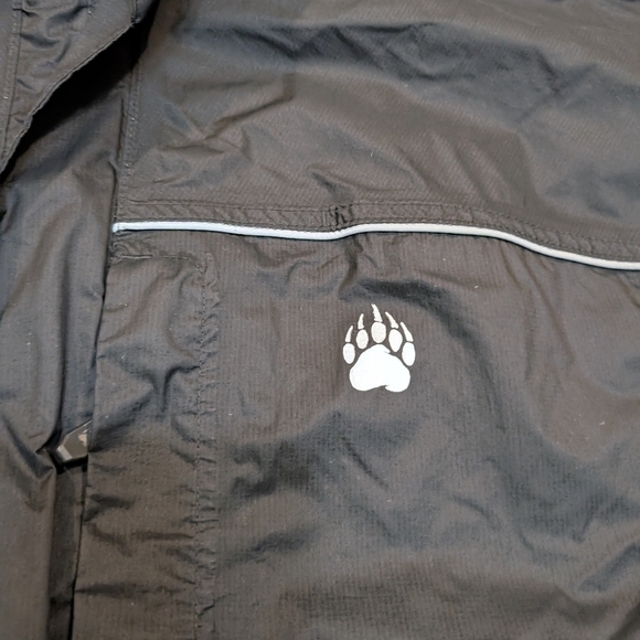 Alaskan Hardgear Men's 3XL 40 Mile Black Rain Jacket Hooded Full Zip - Picture 3 of 10